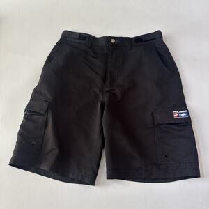Pelagic Cargo Shorts Mens 32 Black Socorro Walk Short Fishing Offshore Outdoor
